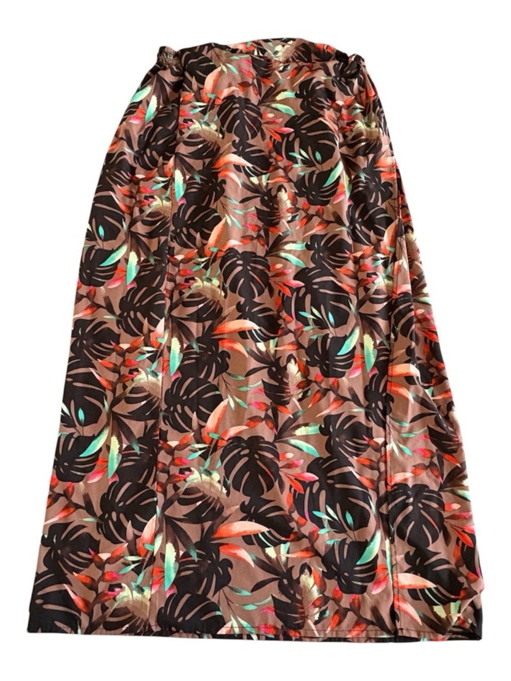 La Vie En Rose Maxi Slit Skirt Size XL.
